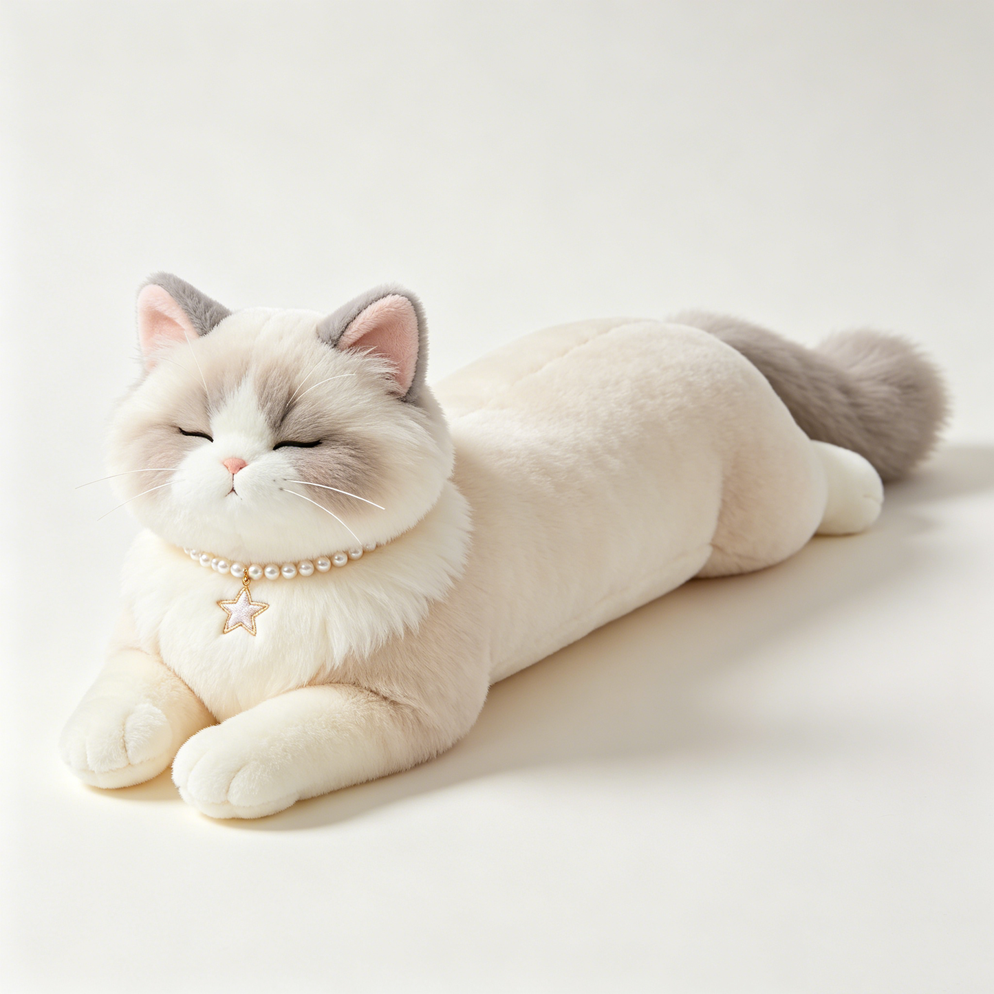 Pearl Collar Ragdoll Cat