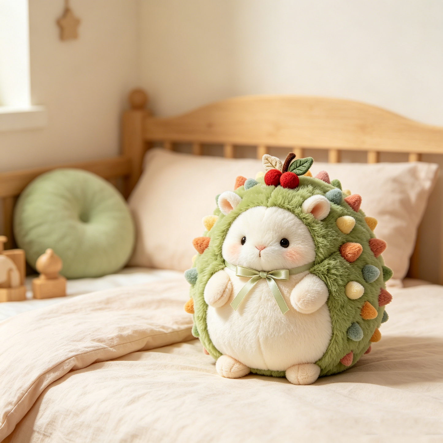 Green Fruit Hedgehog