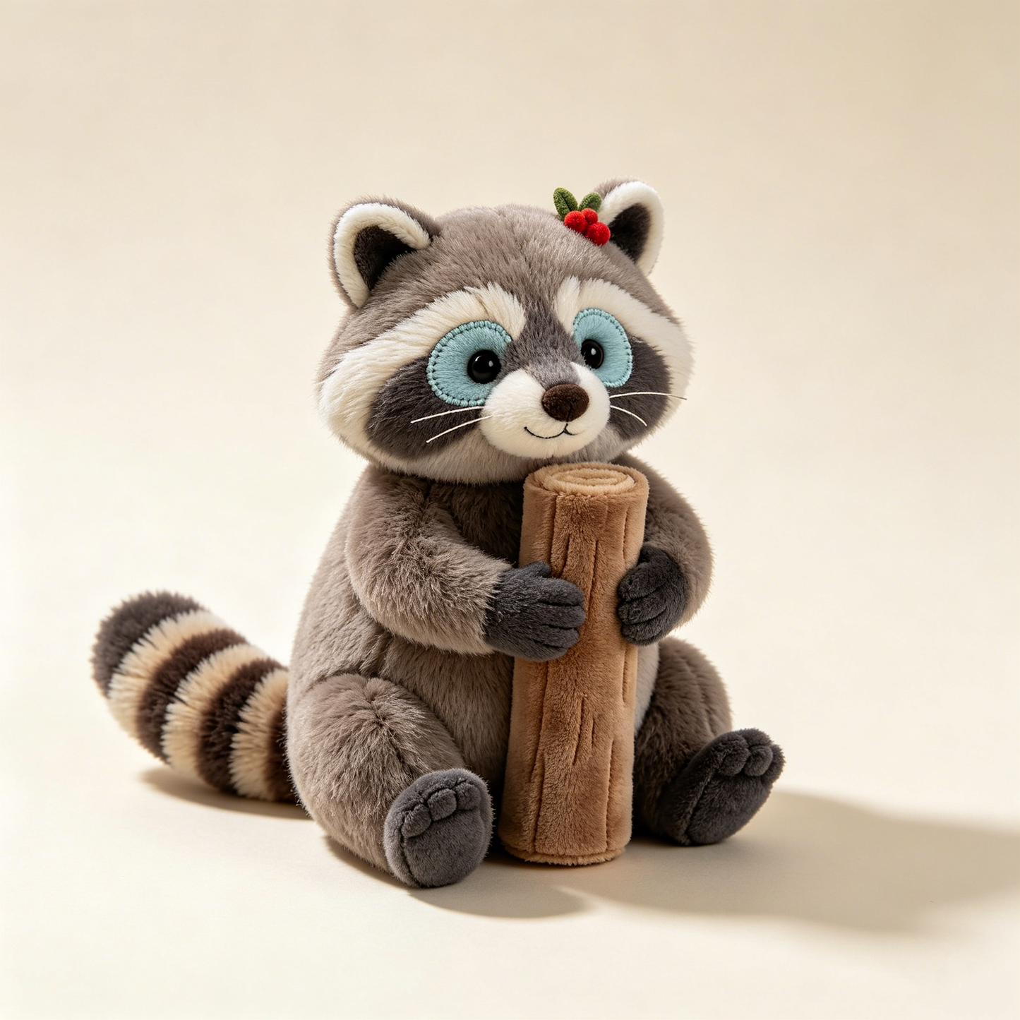 Log Raccoon Plush