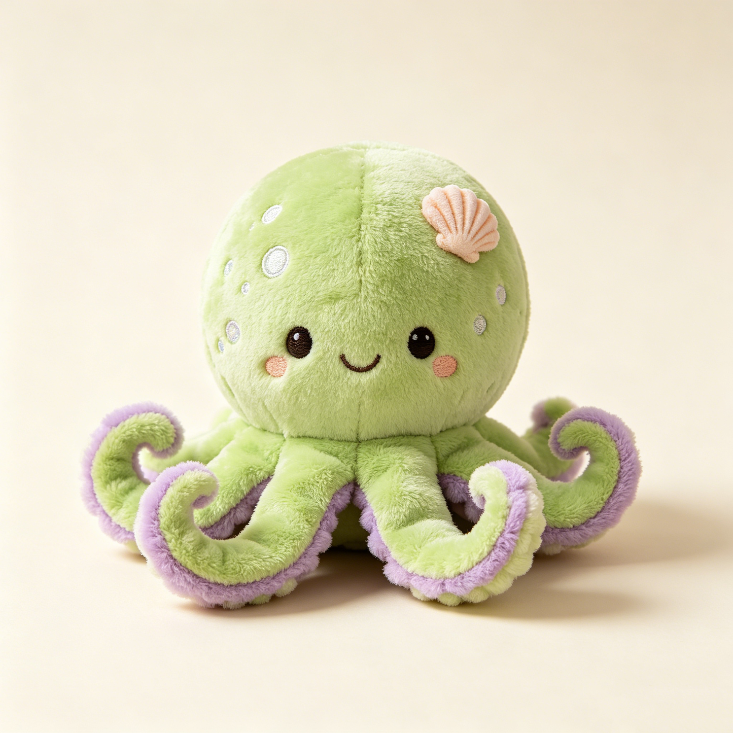Mint Green Cute Octopus Stuffed Plush